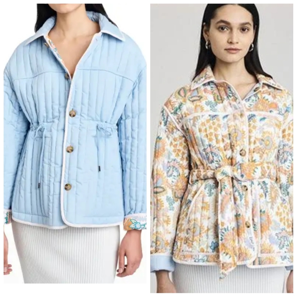 BNWT 10 Crosby Derek Lam Quilt Jacket - Picture 14 of 16